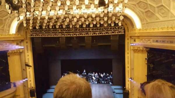 Hudson Theatre, section: Balcony C, row: B, seat: 113