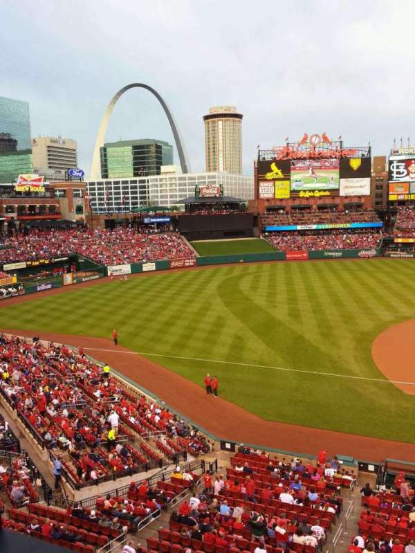 Busch Stadium, section: 257, row: 1, seat: 20