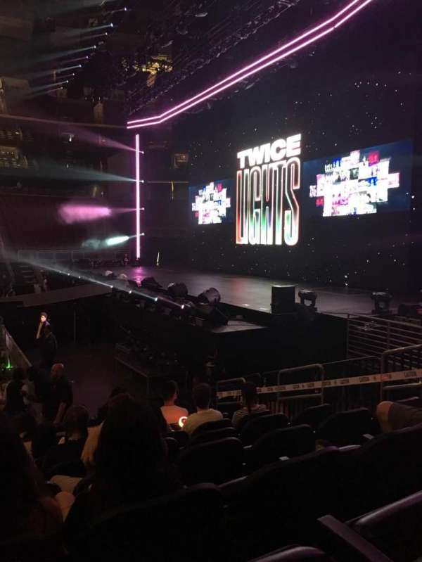 Prudential Center, section: 9, row: 9, seat: 6