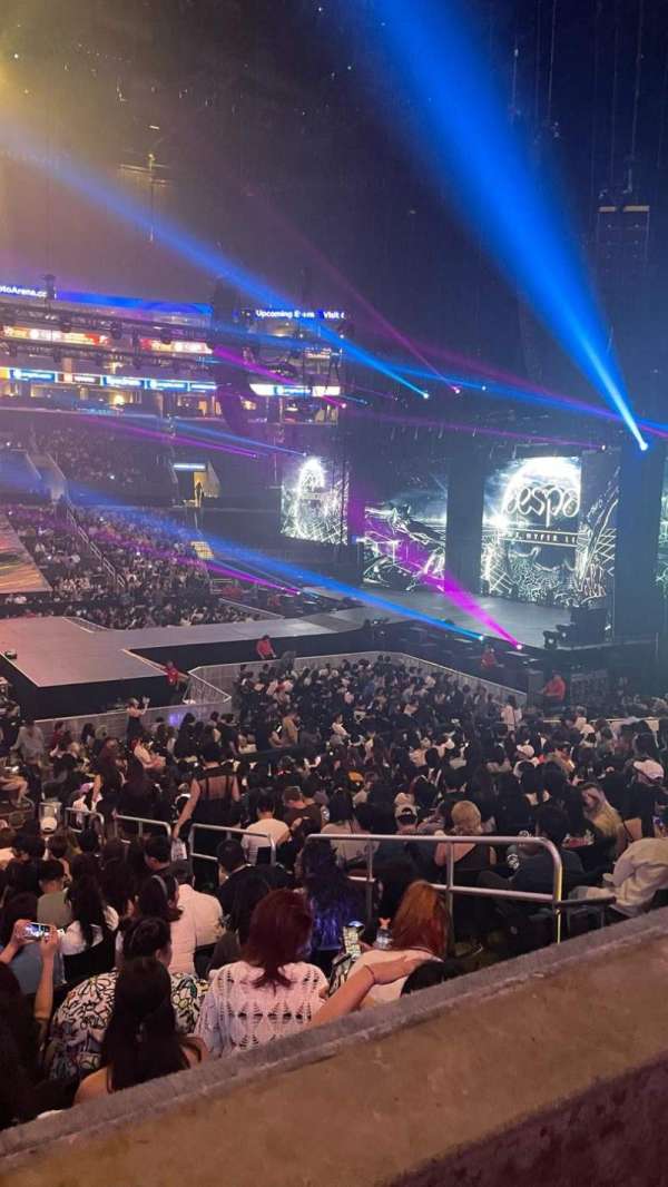 Crypto.com Arena, section: PR5, row: 1, seat: 3