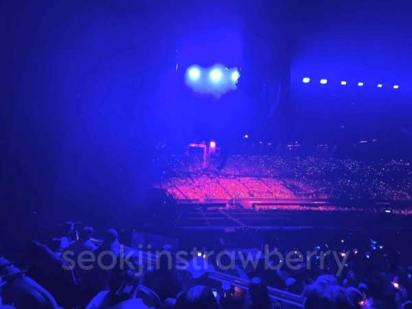 Kia Forum, section: 123, row: 3, seat: 4