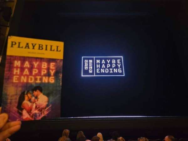 Belasco Theatre, section: Orchestra C, row: G, seat: 108