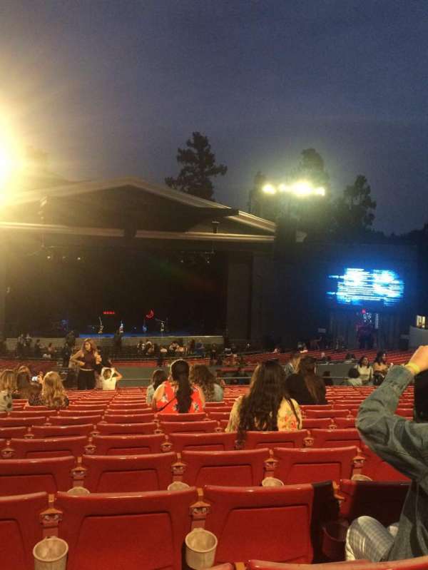The Greek Theatre, section: B Left Center, row: R