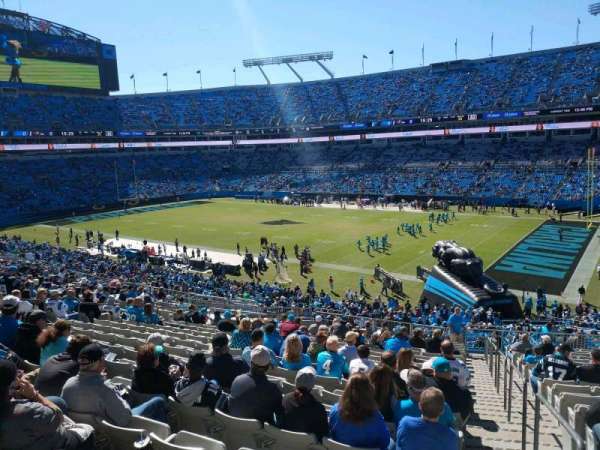 Bank of America Stadium, section: 310