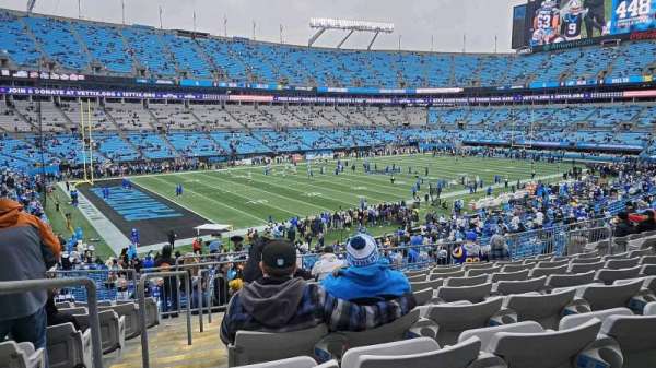 Bank of America Stadium, section: 321, row: 9, seat: 13