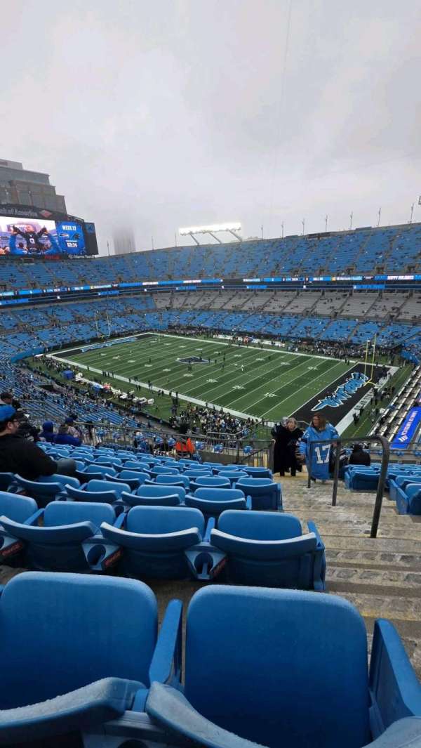 Bank of America Stadium, section: 509, row: 7, seat: 1