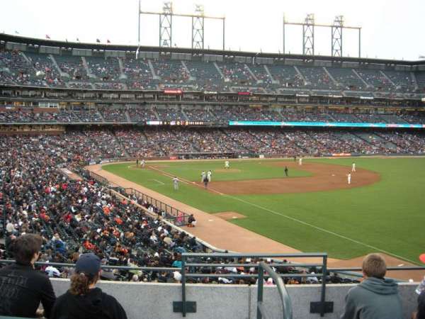 Oracle Park, section: 151, row: 3, seat: 2