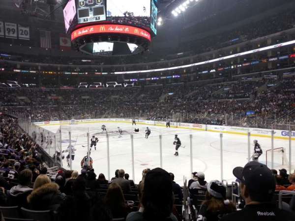Crypto.com Arena, section: 108, row: 14, seat: 2