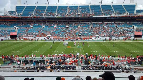 Hard Rock Stadium, section: 246, row: 15, seat: 12
