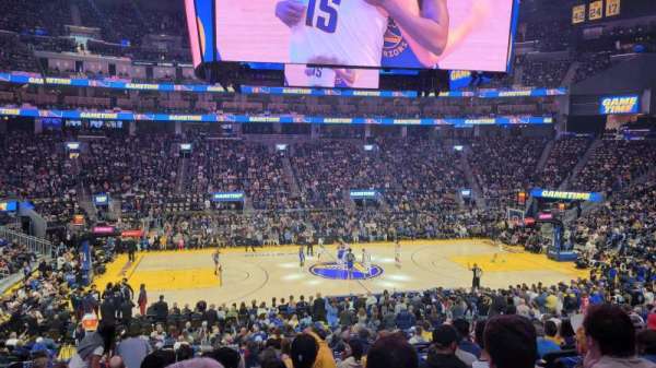 Chase Center, section: 104, row: 14, seat: 15