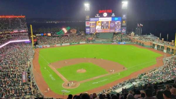Oracle Park, section: VR313, row: 9, seat: 14