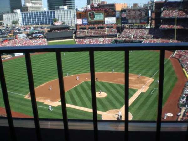 Busch Stadium, section: 452, row: 4, seat: 1
