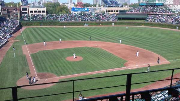 Wrigley Field, section: 321R, row: 3, seat: 10