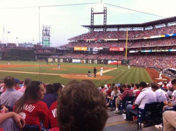 Citizens Bank Park, section: Diamond Club C, row: 15