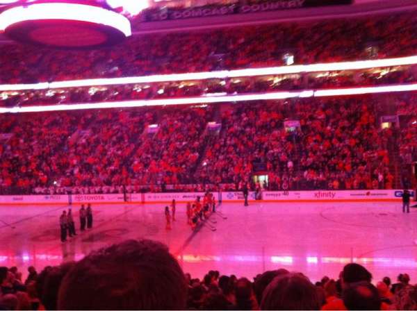 Xfinity Mobile Arena, section: 114, row: 15, seat: 17