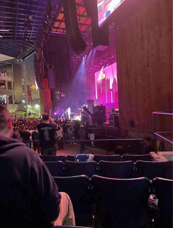 Merriweather Post Pavilion, section: 203, row: E, seat: 14
