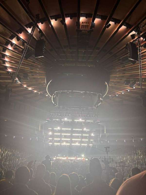 Madison Square Garden, section: 2, row: 15, seat: 7