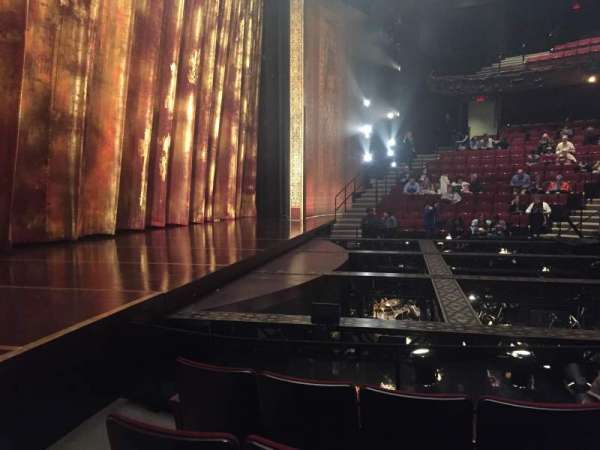 Vivian Beaumont Theater, section: Orchestra L, row: F, seat: 110