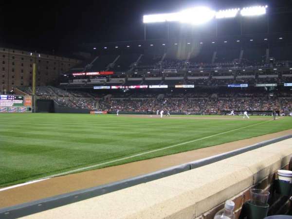 Oriole Park at Camden Yards, section: 68, row: 1, seat: 14