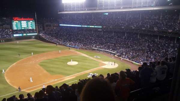 Wrigley Field, section: 409L, row: 2, seat: 20