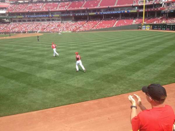 Great American Ball Park, section: 144, row: C, seat: 18