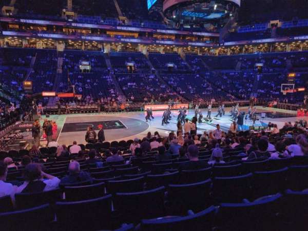 Barclays Center, section: 25, row: 11, seat: 12