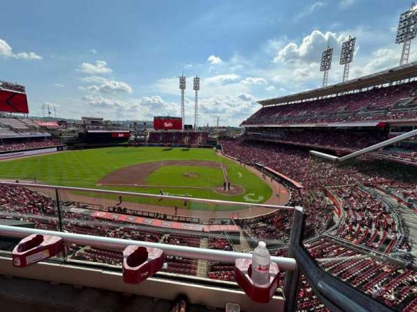 Great American Ball Park, section: 419, row: A, seat: 1