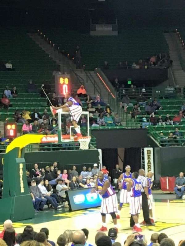 Ferrell Center, section: 101, row: 5, seat: 5
