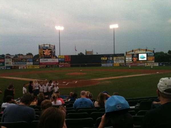 Trenton Thunder Ballpark, section: 111, row: H, seat: 7