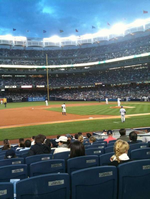 Yankee Stadium, section: 126, row: 12, seat: 11