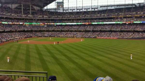American Family Field, section: 201, row: 4, seat: 3