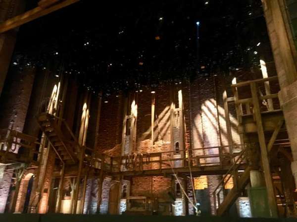 CIBC Theatre, section: Orchestra R, row: F, seat: 4