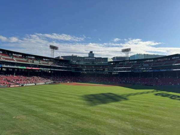 Fenway Park, section: Bleacher 34, row: 3, seat: 5