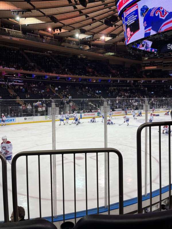 Madison Square Garden, section: 115, row: 5, seat: 14