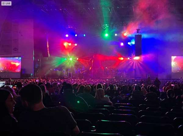 Leader Bank Pavilion, section: 5, row: E, seat: 3