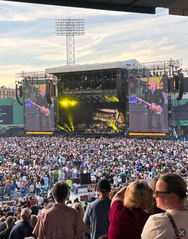Fenway Park, section: Grandstand 12, row: 9, seat: 1