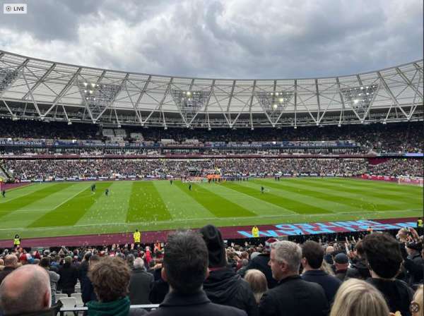 London Stadium, section: 134, row: 30, seat: 304