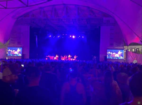 Leader Bank Pavilion, section: 5, row: P, seat: 11