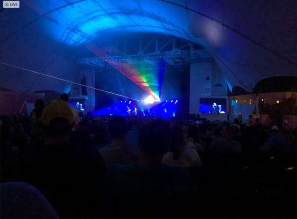 Leader Bank Pavilion, section: 4, row: K, seat: 5