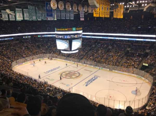 TD Garden, section: 328, row: 12, seat: 9