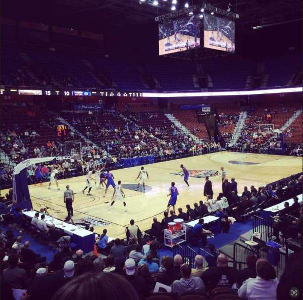 Mohegan Sun Arena, section: 18, row: Q, seat: 7