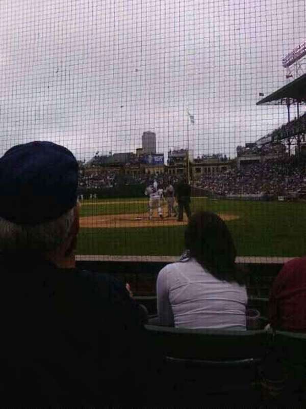 Wrigley Field, section: AA14, row: 3, seat: 3