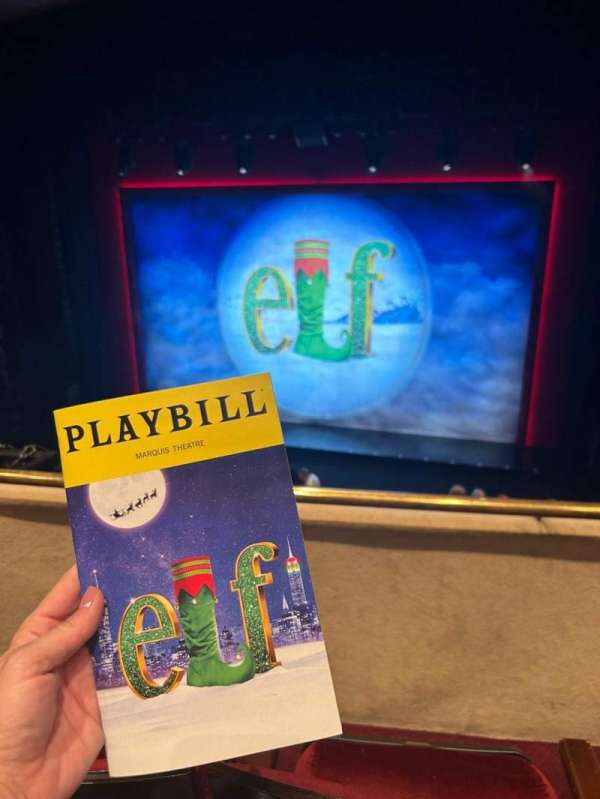 Marquis Theatre, section: Mezzanine C, row: B, seat: 117
