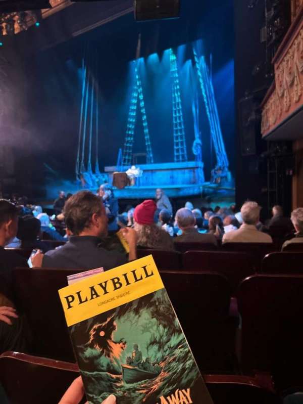 Longacre Theatre, section: Orchestra R, row: N, seat: 13