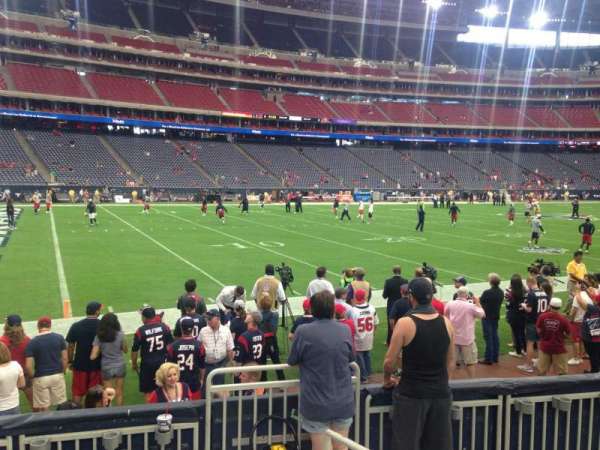 NRG Stadium, section: 139, row: E, seat: 1