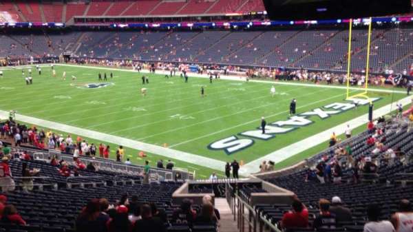 NRG Stadium, section: 121, row: JJ, seat: 1