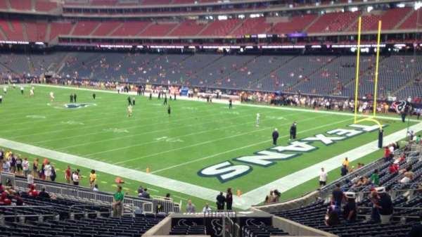 NRG Stadium, section: 121, row: CC, seat: 1