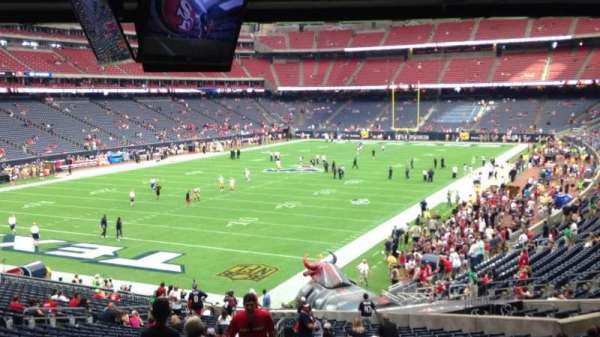 NRG Stadium, section: 113, row: JJ, seat: 27
