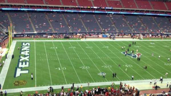 NRG Stadium, section: 512, row: G, seat: 1