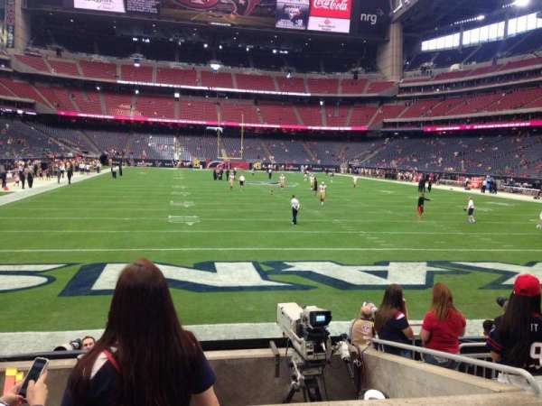 NRG Stadium, section: 137, row: J